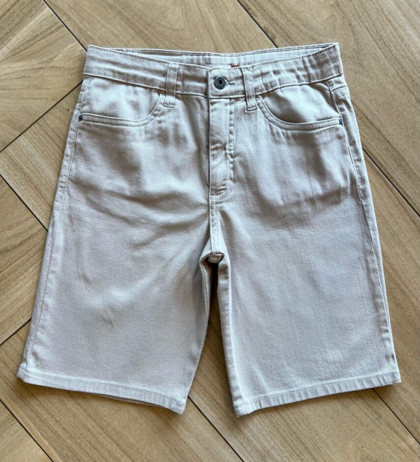 Bermuda Infantil Comfort Masculina Sarja Fernanda Ramos Kids