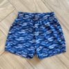Bermuda Infantil Masculina Azul Mesclado com Bolsos Fernanda Ramos Kids