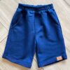 Bermuda Infantil Masculina Básica Azul Escuro com bolsos Fernanda Ramos Kids