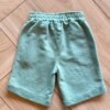 fernandaramoskids com br Bermuda Infantil Masculina Básica Verde com bolsos2