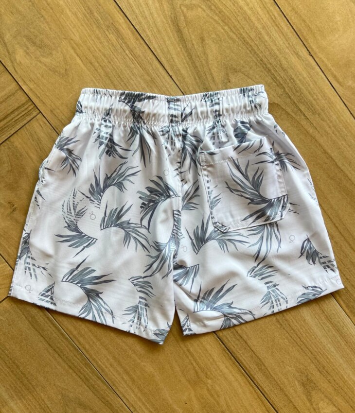 fernandaramoskids com br Bermuda Infantil Masculina Boxer Essencial Estampada Off White2