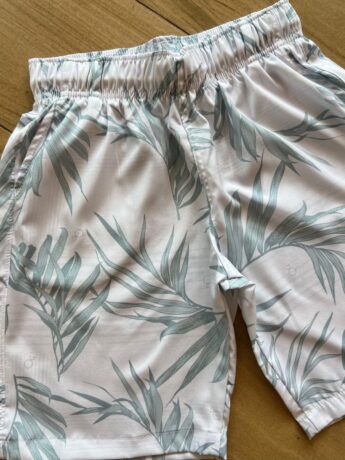fernandaramoskids com br Bermuda Infantil Masculina Boxer Essencial Estampada Verde1