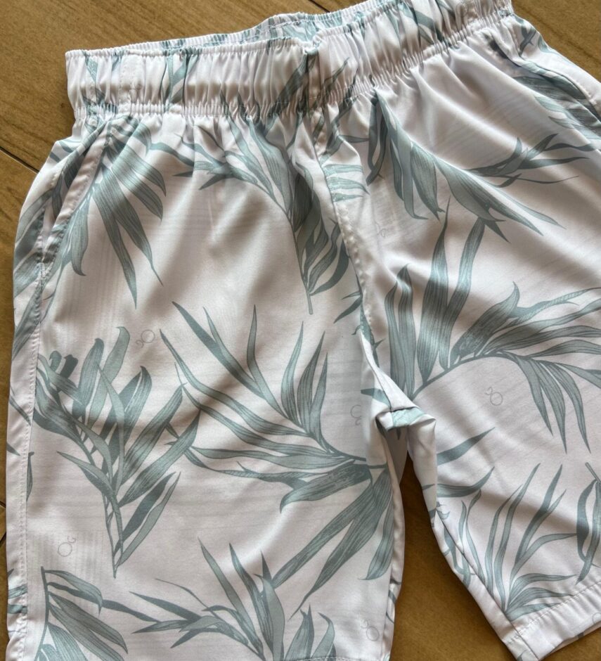 fernandaramoskids com br Bermuda Infantil Masculina Boxer Essencial Estampada Verde1