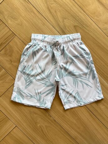 Bermuda Infantil Masculina Boxer Essencial Estampada Verde Fernanda Ramos Kids