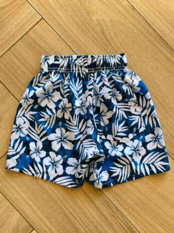 fernandaramoskids com br Bermuda Infantil Masculina Boxer Estampa Flor Azul 2