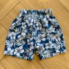 Bermuda Infantil Masculina Boxer Estampa Flor Azul Fernanda Ramos Kids
