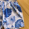 fernandaramoskids com br Bermuda Infantil Masculina Boxer Estampa Folhagem Azul 1