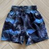 Bermuda Infantil Masculina Boxer Estampa Palmeira Fernanda Ramos Kids