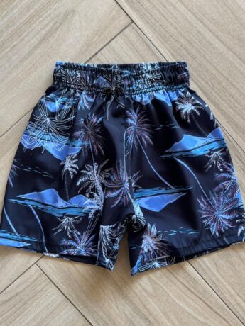 Bermuda Infantil Masculina Boxer Estampa Palmeira Fernanda Ramos Kids