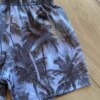 fernandaramoskids com br Bermuda Infantil Masculina Boxer Estampa Palmeira Preto 1