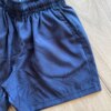fernandaramoskids com br Bermuda Infantil Masculina Boxer Folhagem Fundo Azul Marinho1