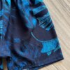 fernandaramoskids com br Bermuda Infantil Masculina Boxer Folhagem Fundo Preto 1