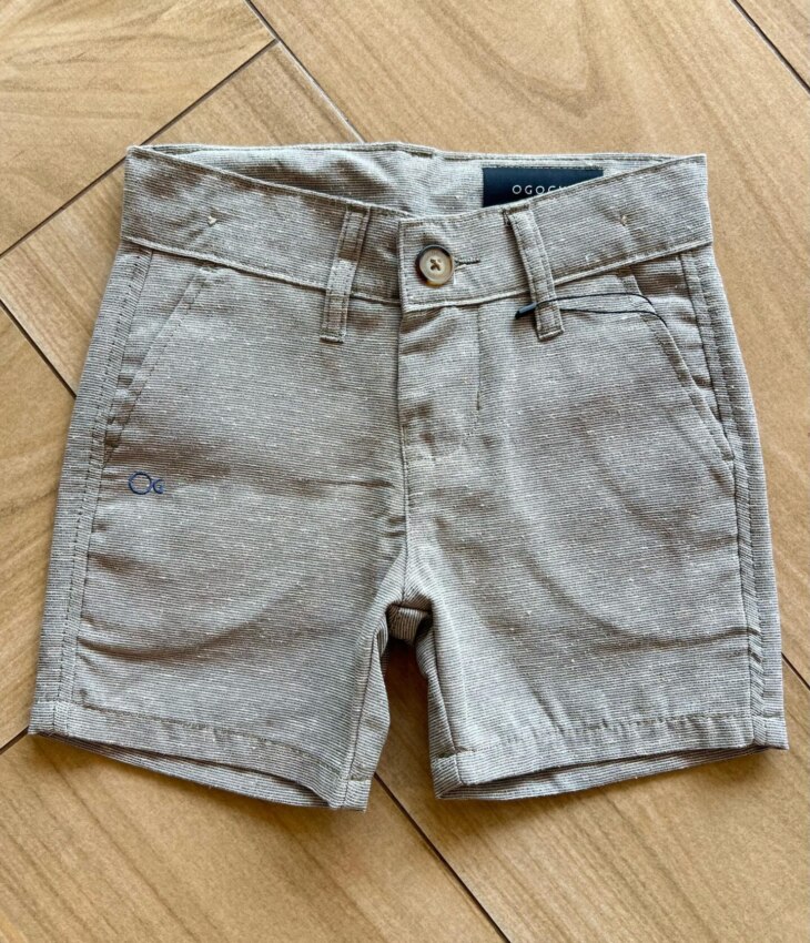 Bermuda Infantil Masculina Casual Color Mesclada Fernanda Ramos Kids