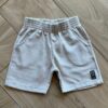 Bermuda Infantil Masculina com Bolsos Bege Fernanda Ramos Kids