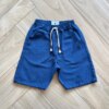 Bermuda Infantil Masculina com Cordão Azul Marinho Fernanda Ramos Kids