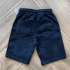 Bermuda Infantil Masculina Comfort com Bolso Preta Fernanda Ramos Kids