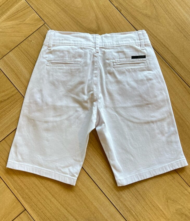fernandaramoskids com br Bermuda Infantil Masculina Essencial Branca2
