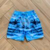 Bermuda Infantil Masculina Estampada Azul Mar Fernanda Ramos Kids