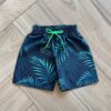 Bermuda Infantil Masculina Estampada com Bolsos Preta Fernanda Ramos Kids