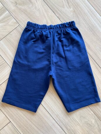 Bermuda Infantil Masculina Moletinho Azul Marinho Fernanda Ramos Kids
