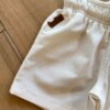 fernandaramoskids com br Bermuda Infantil Masculina Resort Casual com Bolsos Cru1