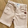 fernandaramoskids com br Bermuda Infantil Masculina Tradicional com Bolso Bege1