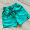 fernandaramoskids com br Bermuda Infantil Masculina Verde Bandeira com Bolsos1