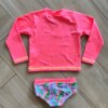 Biquíni Infantil Feminino Blusa Rain Bow e Calcinha Estampada Fernanda Ramos Kids