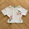 Blusa Box Infantil Feminina Manga Curta Smile And Be Nice Fernanda Ramos Kids