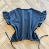 fernandaramoskids com br Blusa Cropped Box Infantil Feminino Preto Brilhante2