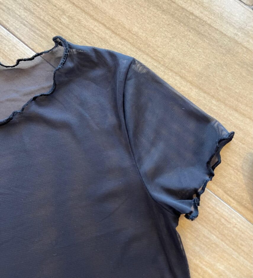 fernandaramoskids com br Blusa Cropped Infantil + Blusa de Tule Preto 2