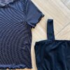 fernandaramoskids com br Blusa Cropped Infantil + Blusa de Tule Preto 1