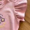 fernandaramoskids com br Blusa Infantil Feminina Manga Curta Beauty Rosa Bebê1