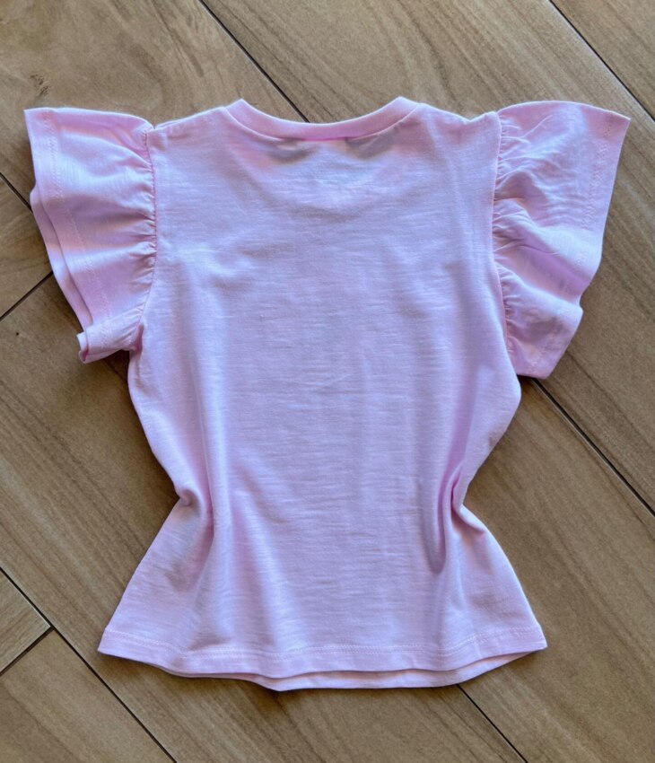 fernandaramoskids com br Blusa Infantil Feminina Manga Curta Beauty Rosa Bebê2
