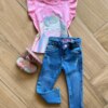 fernandaramoskids com br Blusa Infantil Feminina Manga Curta Let's Shine Rosa2
