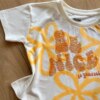 fernandaramoskids com br Blusa Infantil Feminina Manga Curta To Yourself Off White1