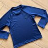 fernandaramoskids com br Blusa Infantil Unissex Manga Longa Azul Marinho1