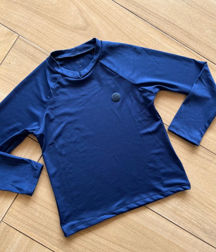 fernandaramoskids com br Blusa Infantil Unissex Manga Longa Azul Marinho1