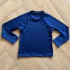 Blusa Infantil Unissex Manga Longa Azul Marinho Fernanda Ramos Kids