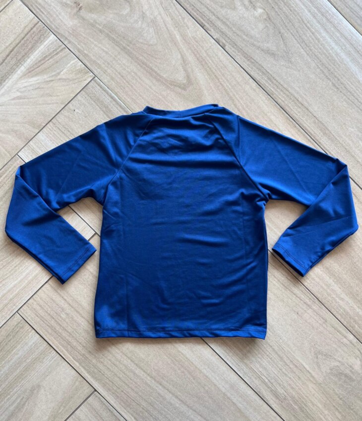 fernandaramoskids com br Blusa Infantil Unissex Manga Longa Azul Marinho2