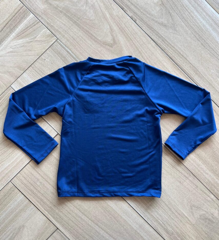fernandaramoskids com br Blusa Infantil Unissex Manga Longa Azul Marinho2