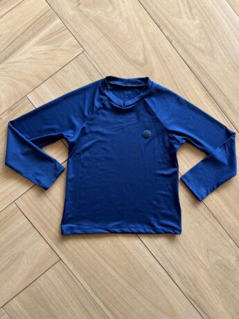 Blusa Infantil Unissex Manga Longa Azul Marinho Fernanda Ramos Kids