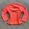 Blusa Infantil Unissex Manga Longa com Proteção UV 50+ Laranja Fernanda Ramos Kids