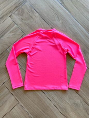 fernandaramoskids com br Blusa Infantil Unissex Manga Longa com Proteção UV 50+ Pink2