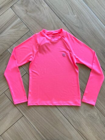 Blusa Infantil Unissex Manga Longa com Proteção UV 50+ Pink Fernanda Ramos Kids