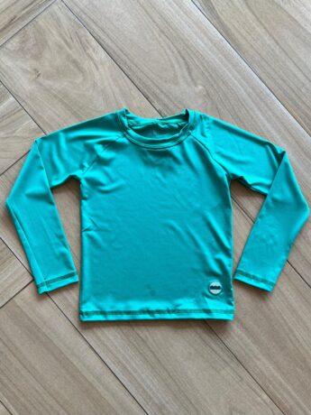 Blusa Infantil Unissex Manga Longa com Proteção UV 50+ Verde Fernanda Ramos Kids