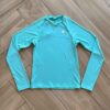 Blusa Infantil Unissex Manga Longa com Proteção UV 50+ Verde Água Fernanda Ramos Kids