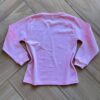 Blusa Manga Longa Infantil Feminina Básica Rosa Fernanda Ramos Kids