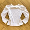 fernandaramoskids com br Blusa Manga Longa Infantil Feminina Branco com Brilho 2