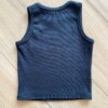 fernandaramoskids com br Blusa Regata Canelada Infantil Feminina Preta 2